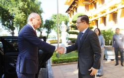 Foreign Minister Le Hoai Trung welcomes Jordanian Deputy PM, Minister of Foreign Affairs and Expatriates Ayman Al Safadi