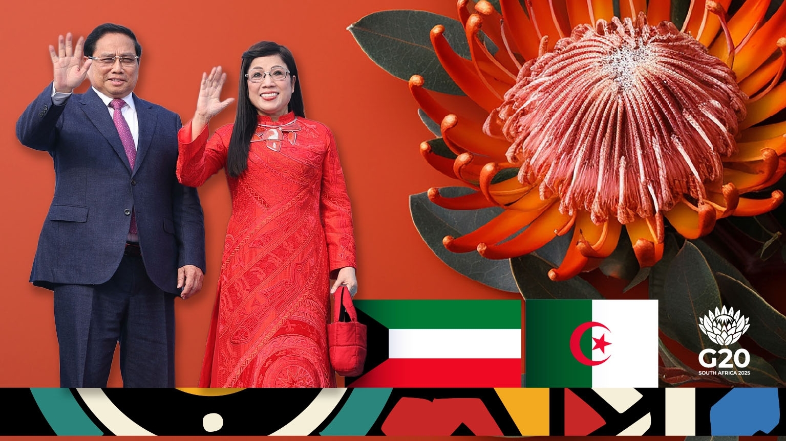 Prime Minister Pham Minh Chinh and spouse to visit Kuwait, Algeria and attend G20 in South Africa