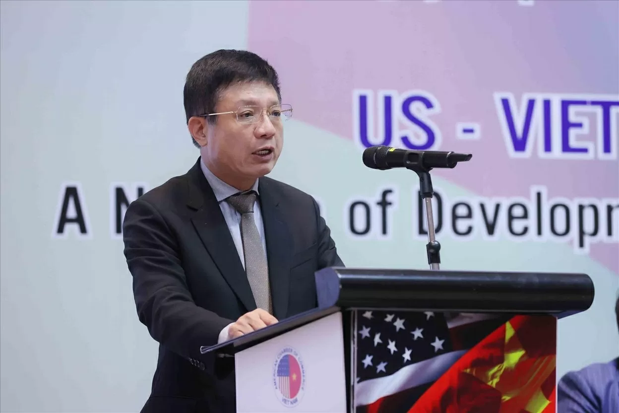 Phó Thủ tướng kêu gọi doanh nghiệp Hoa Kỳ mở rộng đầu tư, đồng hành cùng Việt Nam trong các lĩnh vực bán dẫn, năng lượng sạch