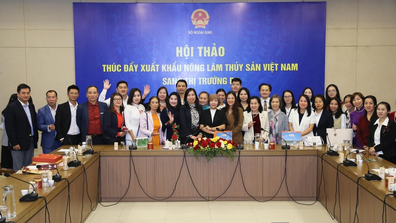 Ministry of Foreign Affairs partners with businesses to expand agro-forestry-fishery exports to EU