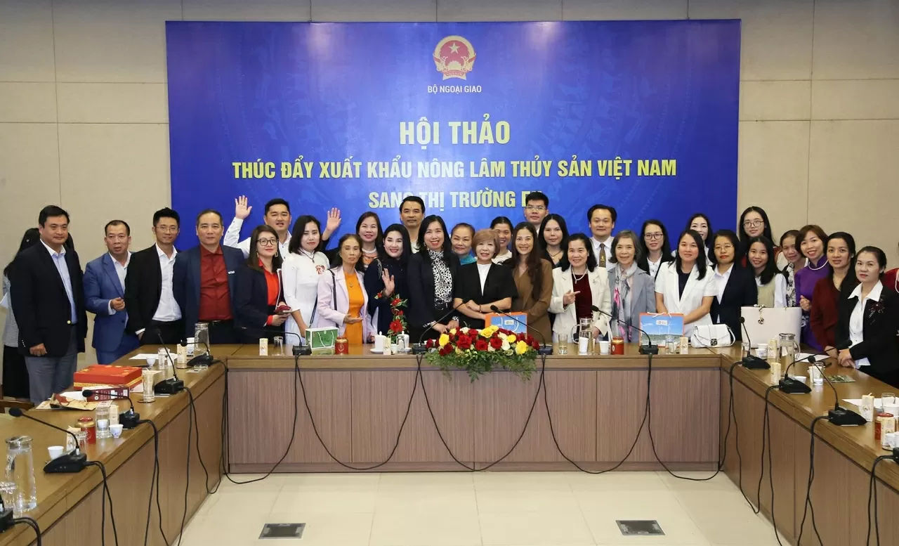 Ministry of Foreign Affairs partners with businesses to expand agro-forestry-fishery exports to EU