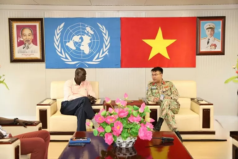 Vietnamese Engineering Unit leaves dual mark after over a month on international mission in the Abyei region Vietnamese Engineering Unit leaves dual mark after over a month on international mission in the Abyei region