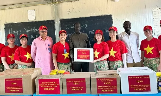 Vietnamese Engineering Unit leaves dual mark after over a month on international mission in the Abyei region Vietnamese Engineering Unit leaves dual mark after over a month on international mission in the Abyei region