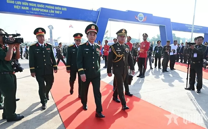 Vietnam–Cambodia border defense exchange marks deeper military cooperation and cross-border friendship