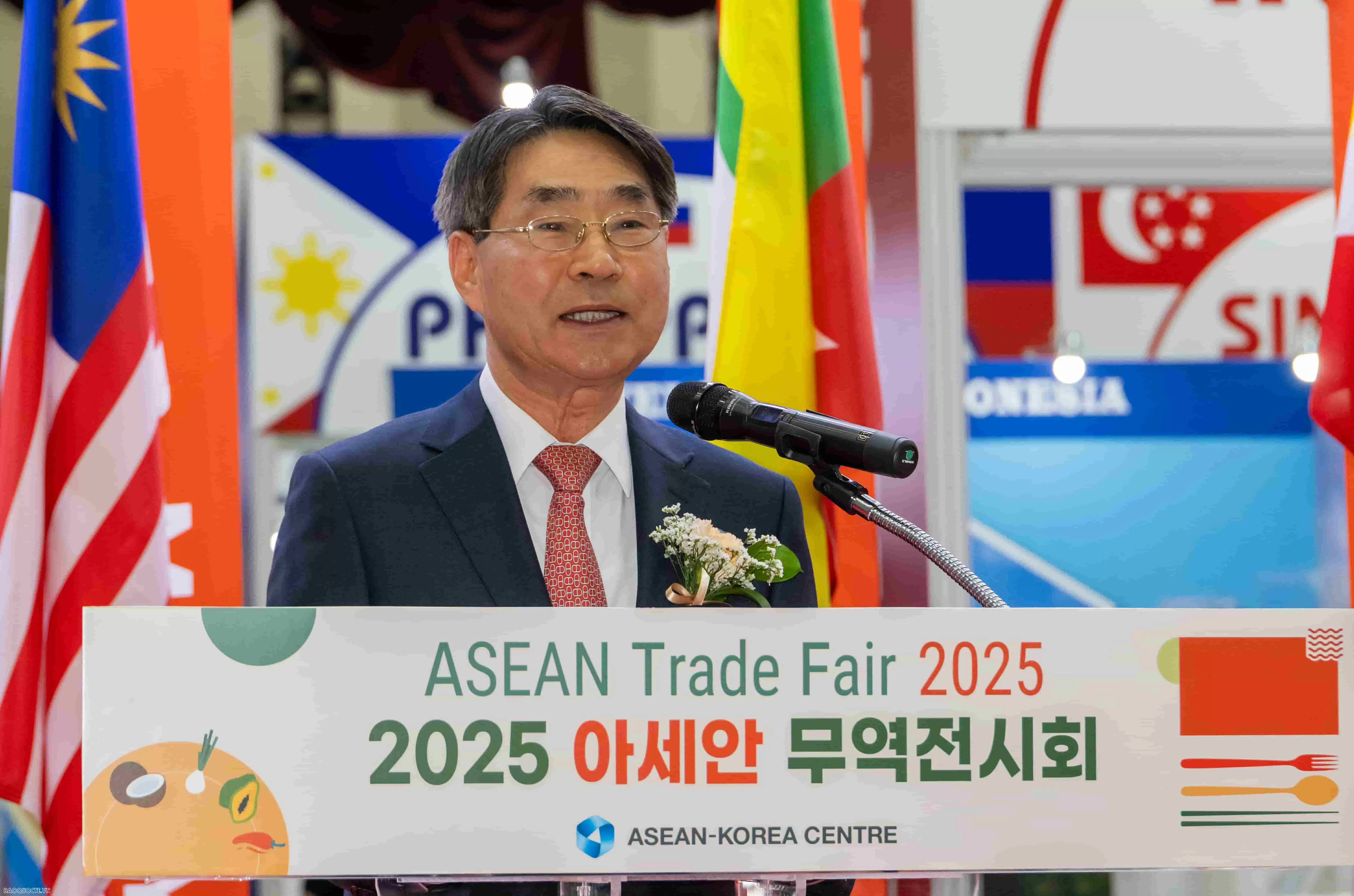 ASEAN Trade Fair 2025 in RoK: Boosting F&B Connectivity, a 'Gateway' for Vietnamese Enterprises