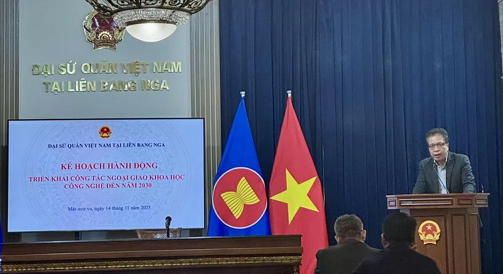 Vietnamese Embassy in Russia implements science and technology diplomacy: Ambassador Dang Minh Khoi