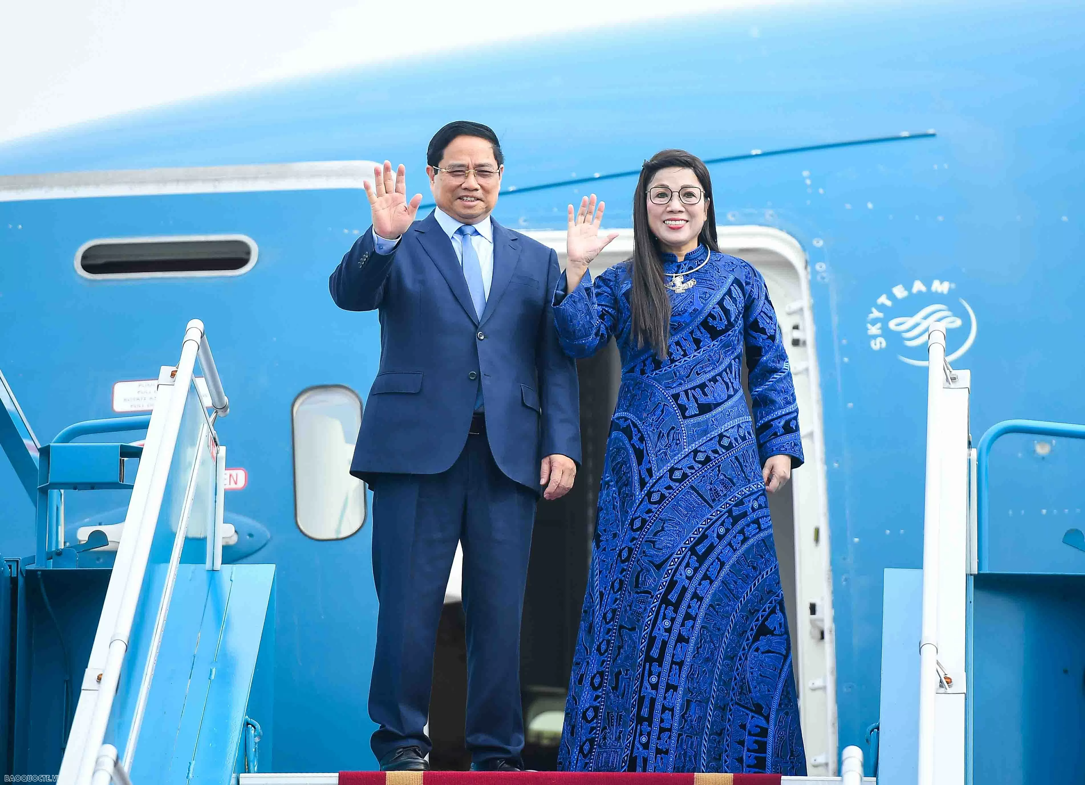PM Pham Minh Chinh departs for working trip to Kuwait, Algeria, South Africa