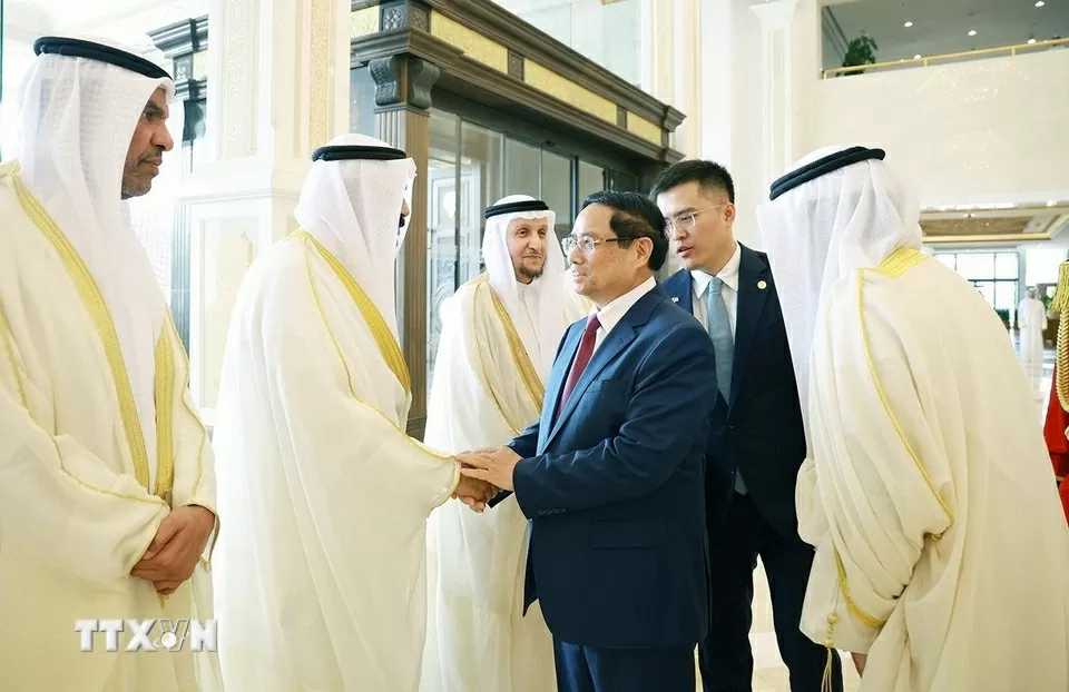 Welcome ceremony held for Prime Minister Pham Minh Chinh in Kuwait