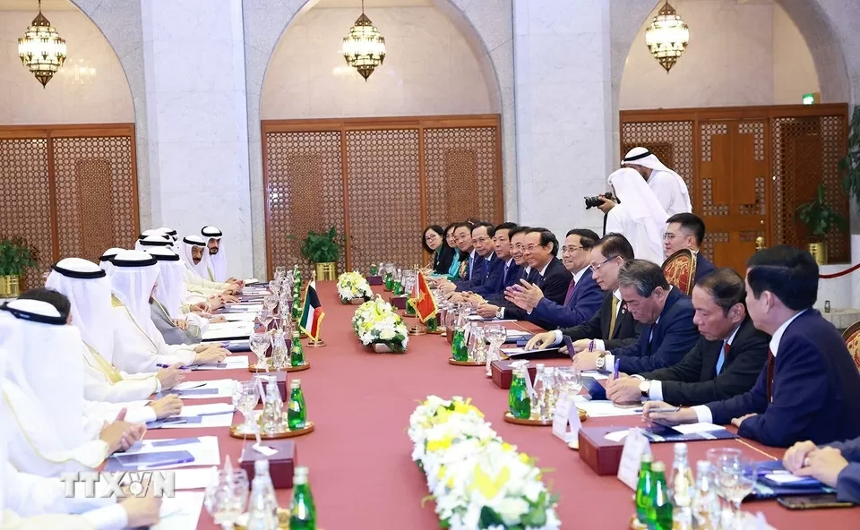 Vietnam, Kuwait PMs commit to unlocking cooperation potential under newly upgraded Strategic Partnership Vietnam, Kuwait PMs commit to unlocking cooperation potential under newly upgraded Strategic Partnership