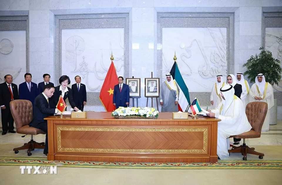 Vietnam, Kuwait PMs commit to unlocking cooperation potential under newly upgraded Strategic Partnership Vietnam, Kuwait PMs commit to unlocking cooperation potential under newly upgraded Strategic Partnership