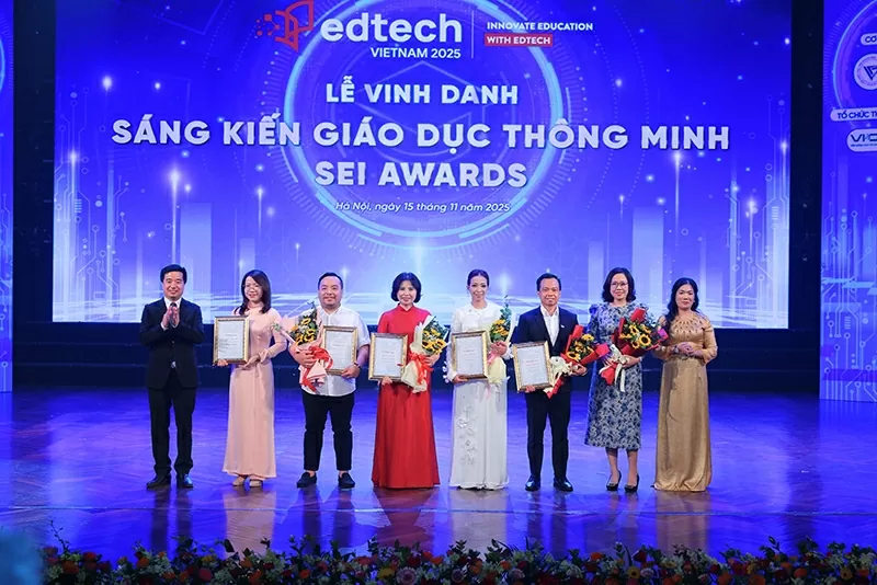 Agribank makes its mark at the Smart Education Initiative - SEI Awards 2025