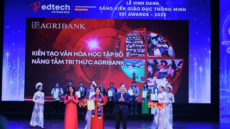 Agribank makes its mark at the Smart Education Initiative - SEI Awards 2025