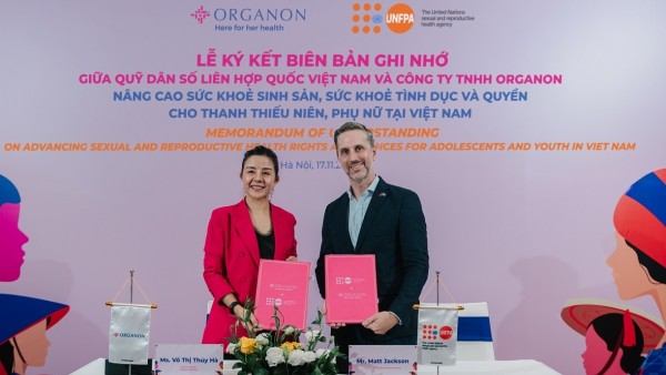 UNFPA and Organon partner to advance youth, women health in Vietnam