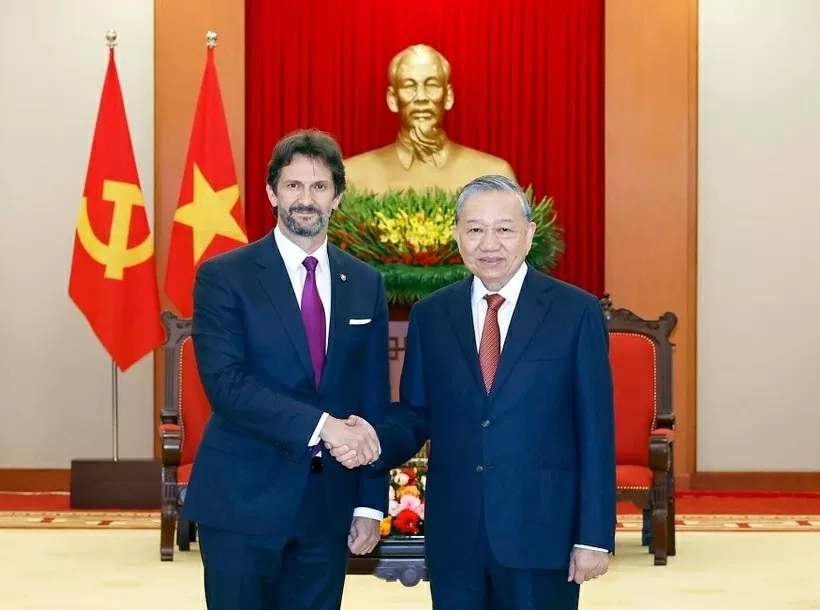 General Secretary To Lam welcomes Slovak Deputy Prime Minister