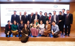 Romesh Chandra Peace Prize awarded to former Vice President Nguyen Thi Binh