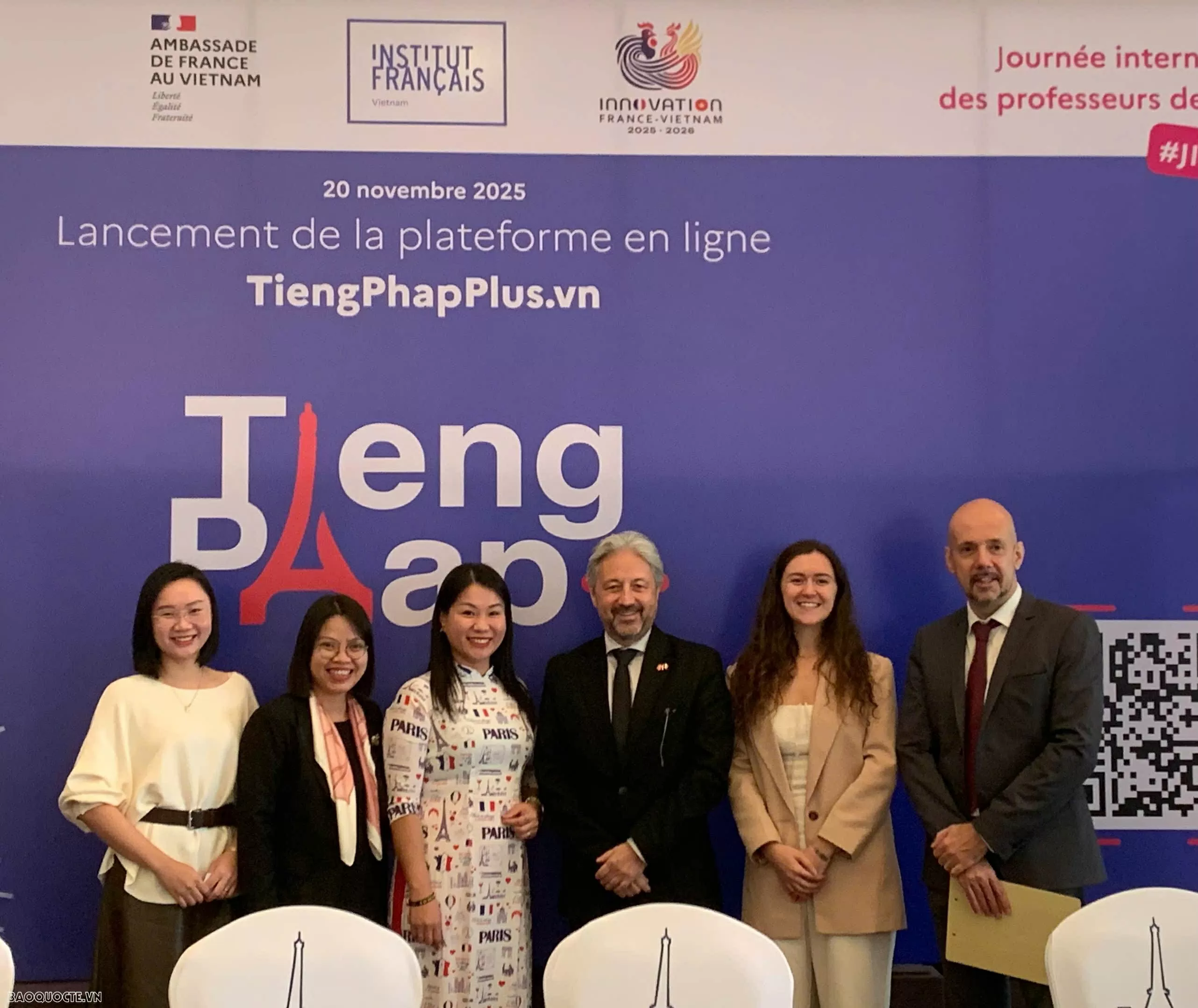 Launch of French Language website for Vietnamese users: French Embassy