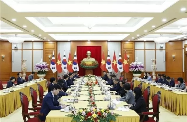 General Secretary To Lam welcomes RoK National Assembly Speaker Woo Won Sik General Secretary To Lam welcomes RoK National Assembly Speaker Woo Won Sik