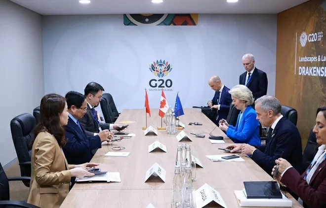 Top leaders from Vietnam, Canada and EU meet to bolster CPTPP-EU connectivity