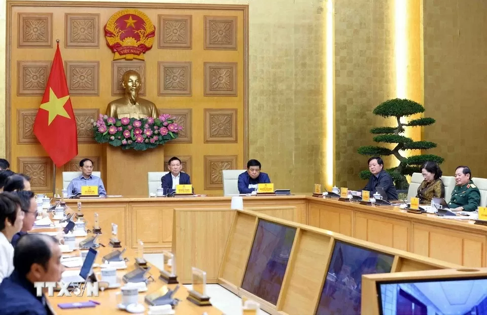 Prime Minister Pham Minh Chinh holds emergency online meeting on flood recovery Prime Minister Pham Minh Chinh holds emergency online meeting on flood recovery
