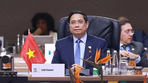 PM Pham Minh Chinh proposes three strategic priorities for fair and just future at G20 Summit