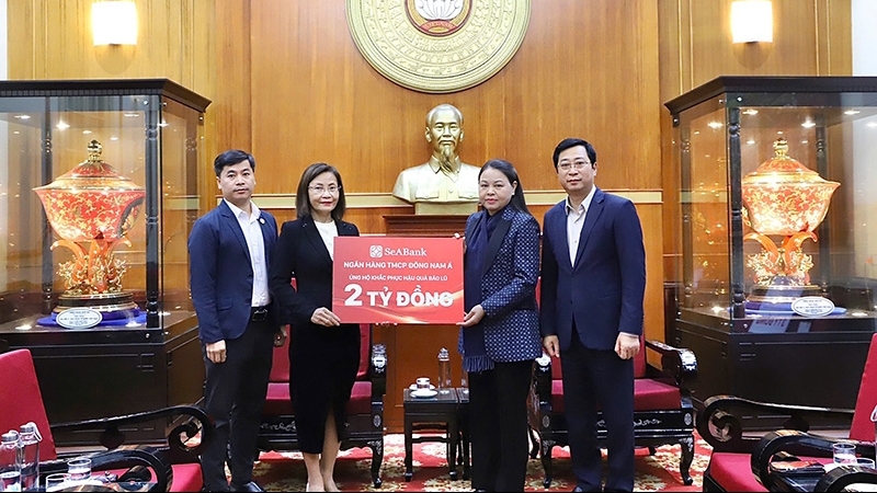 BRG Group and SeABank donate 5 billion VND to support disaster relief efforts