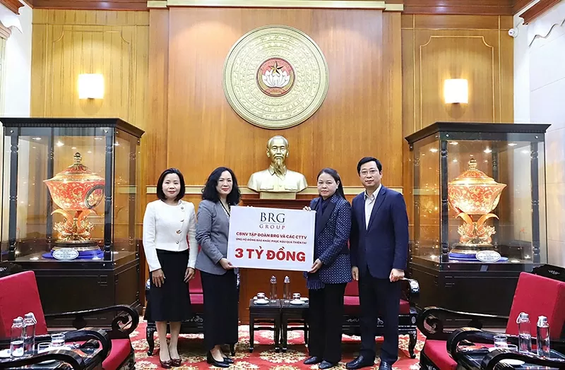 BRG Group and SeABank donate 5 billion VND to support disaster relief efforts