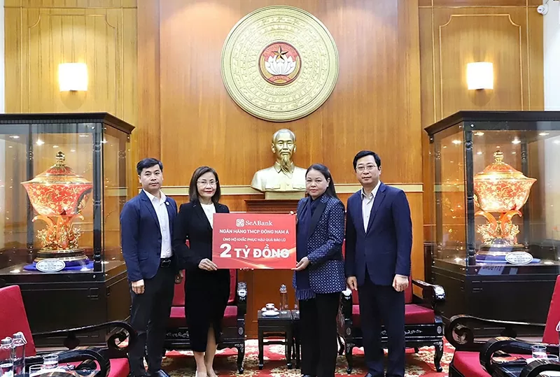 BRG Group and SeABank donate 5 billion VND to support disaster relief efforts BRG Group and SeABank donate 5 billion VND to support disaster relief efforts