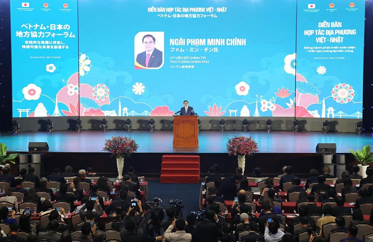 Prime Minister Pham Minh Chinh attends Vietnam-Japan Local Cooperation Forum in Quang Ninh