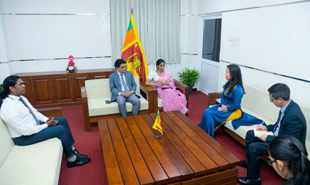 The Ambassador of Viet Nam calls on the Minister of Environment,  President of Sri Lanka – Viet Nam Parliamentary Friendship Association to advance bi