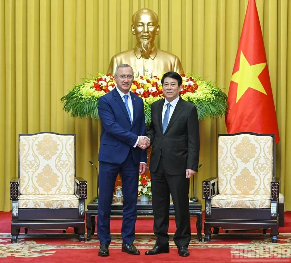 President Luong Cuong hosts Governor of Russia’s Kaluga Oblast President Luong Cuong hosts Governor of Russia’s Kaluga Oblast