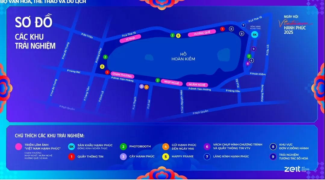 Vietnam Happy Festival: Experience a journey through 13 Emotional Moments on the 'Path of Happiness'