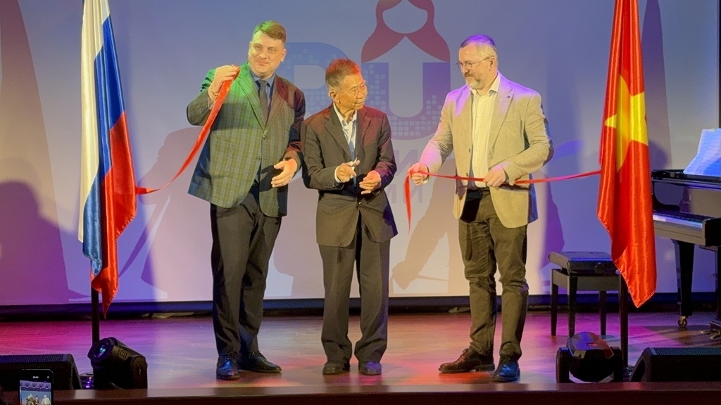 Inauguration of Concert Hall at the Russian Science and Culture Centre in Hanoi