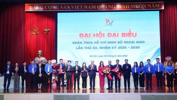 MOFA's 20th Congress of the Ho Chi Minh Communist Youth Union: Building a generation of courageous, intelligent and modern youth
