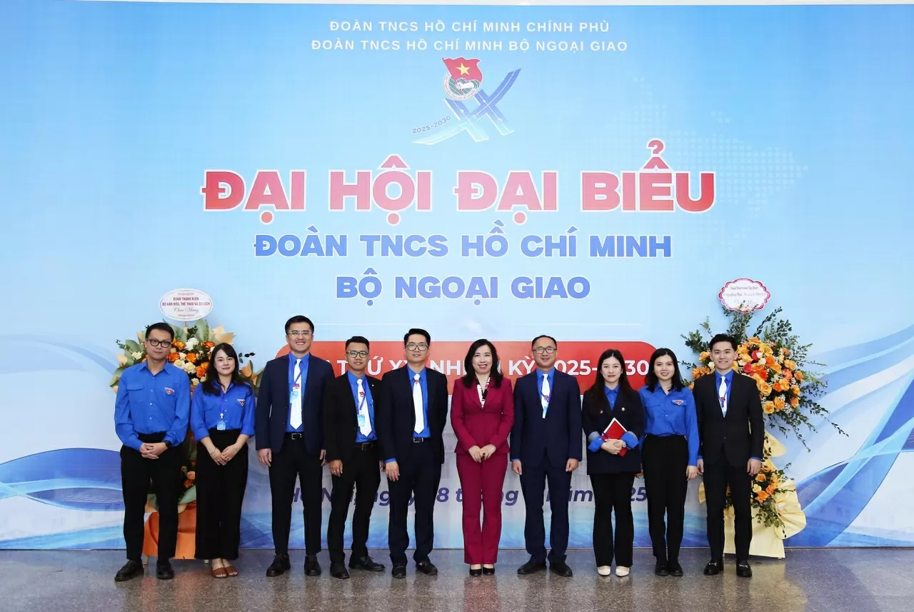 MOFA's 20th Congress of the Ho Chi Minh Communist Youth Union: Building a generation of courageous, intelligent and modern youth