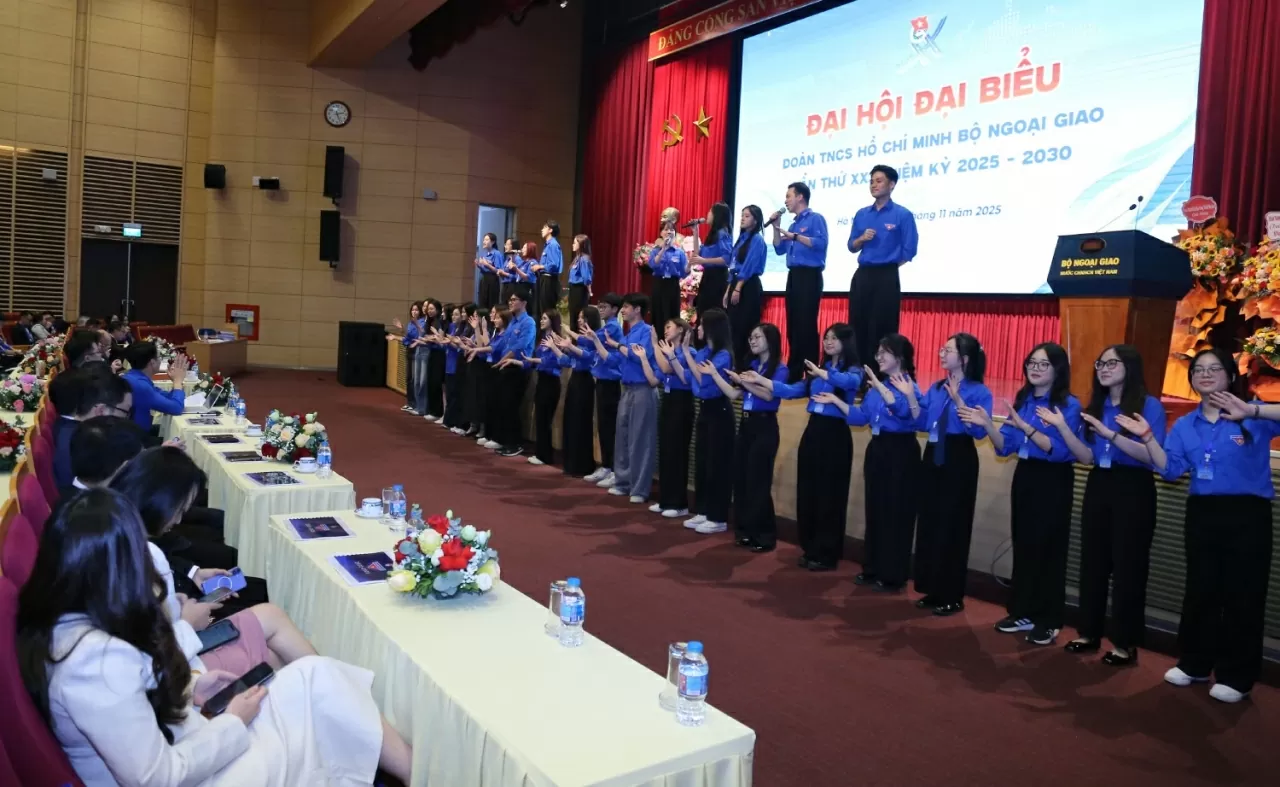 MOFA's 20th Congress of the Ho Chi Minh Communist Youth Union: Building a generation of courageous, intelligent and modern youth