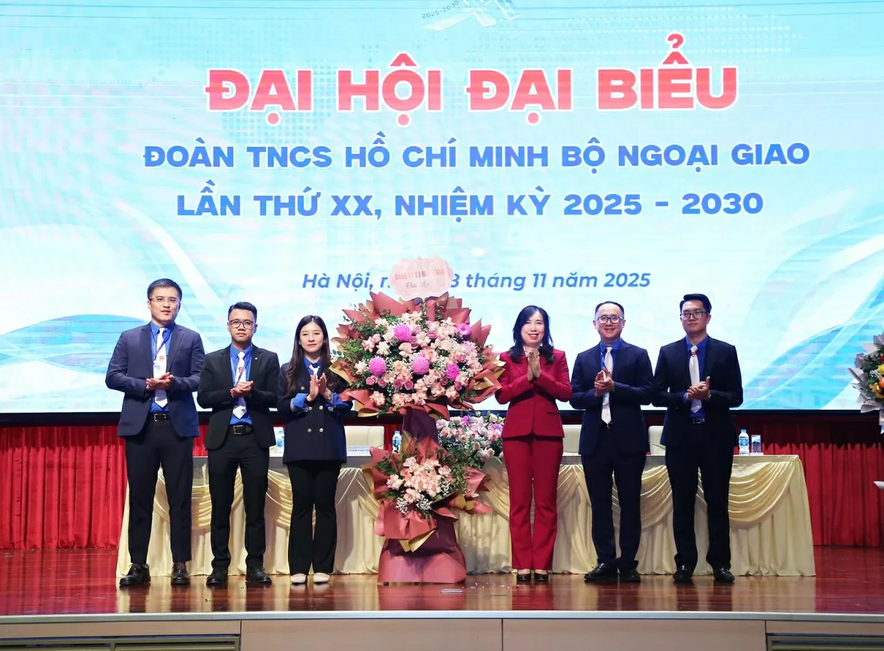 MOFA's 20th Congress of the Ho Chi Minh Communist Youth Union: Building a generation of courageous, intelligent and modern youth