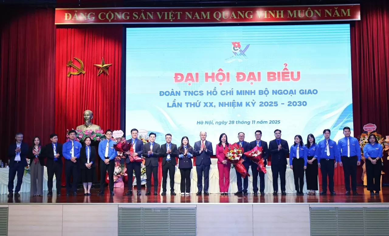 MOFA's 20th Congress of the Ho Chi Minh Communist Youth Union: Building a generation of courageous, intelligent and modern youth