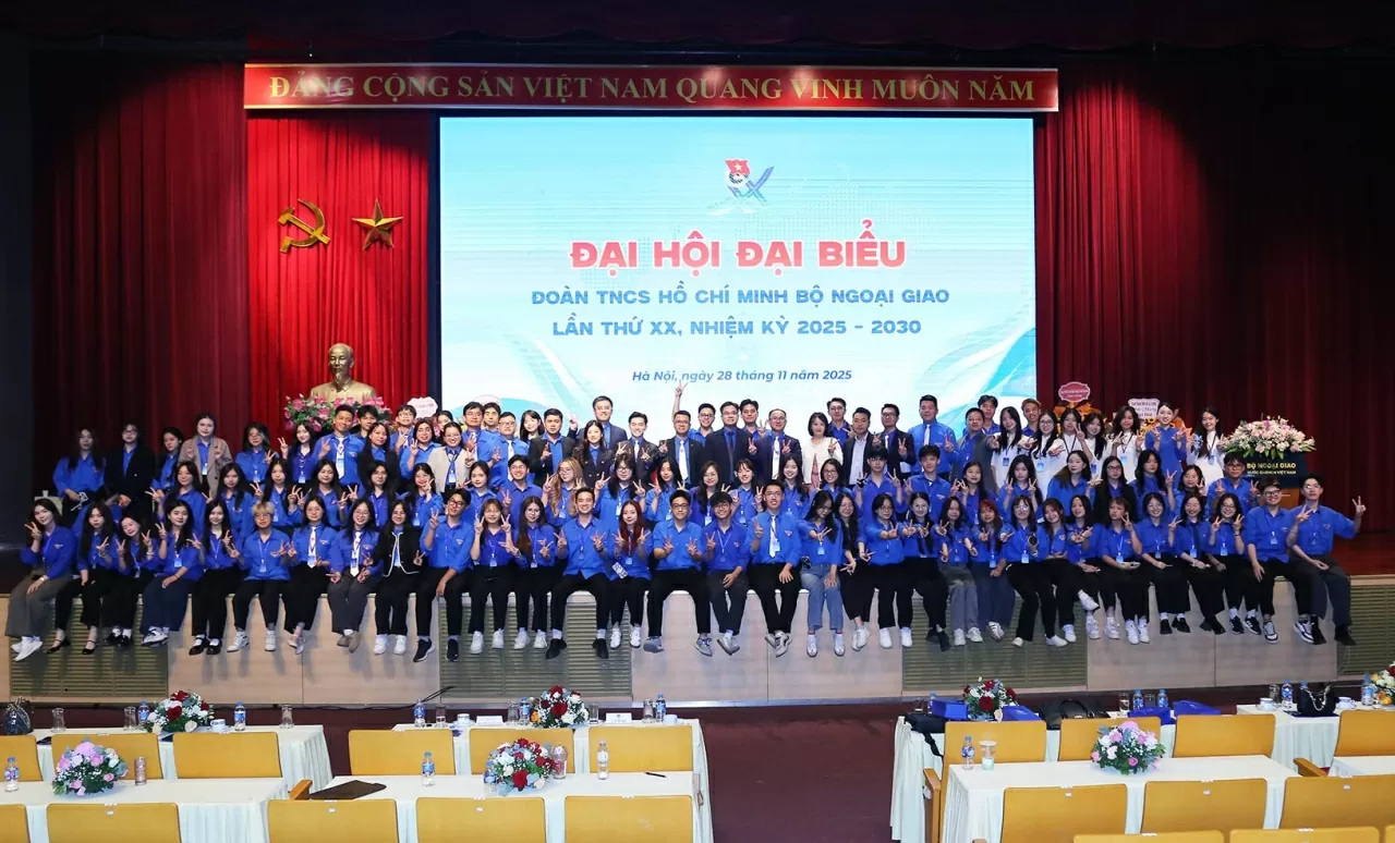 MOFA's 20th Congress of the Ho Chi Minh Communist Youth Union: Building a generation of courageous, intelligent and modern youth