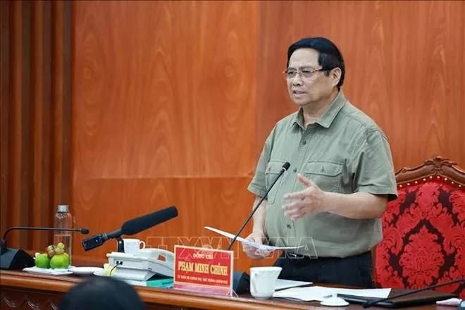 PM Pham Minh Chinh calls for rapid home building and repair for flood-affected households