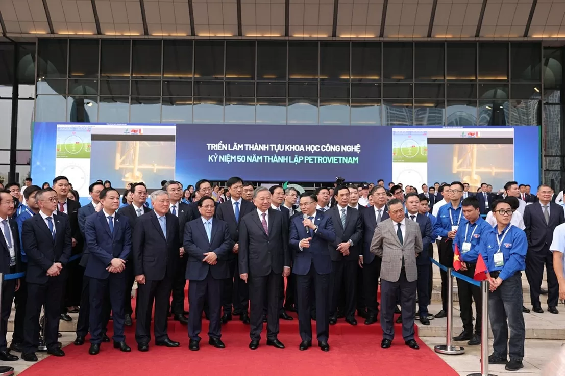 PTSC attends Science and Technology Exhibition on the occasion of the 50th anniversary of Petrovietnam