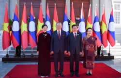 Vietnamese leaders extend congratulations to Laos on the 50th anniversary of its National Day