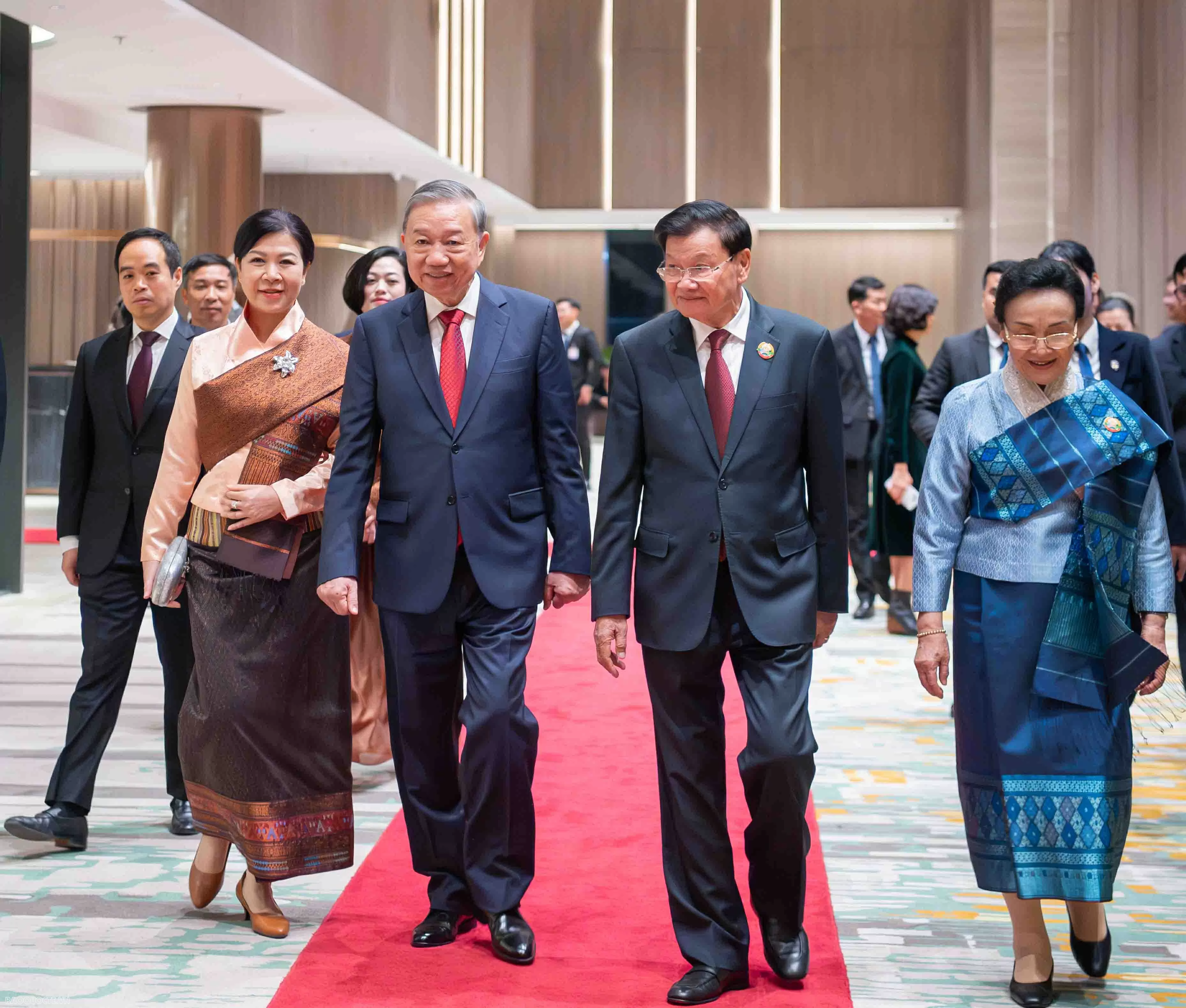 State Banquet held for General Secretary To Lam and spouse in Laos