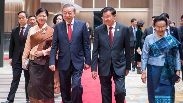 State Banquet held for General Secretary To Lam and spouse in Laos