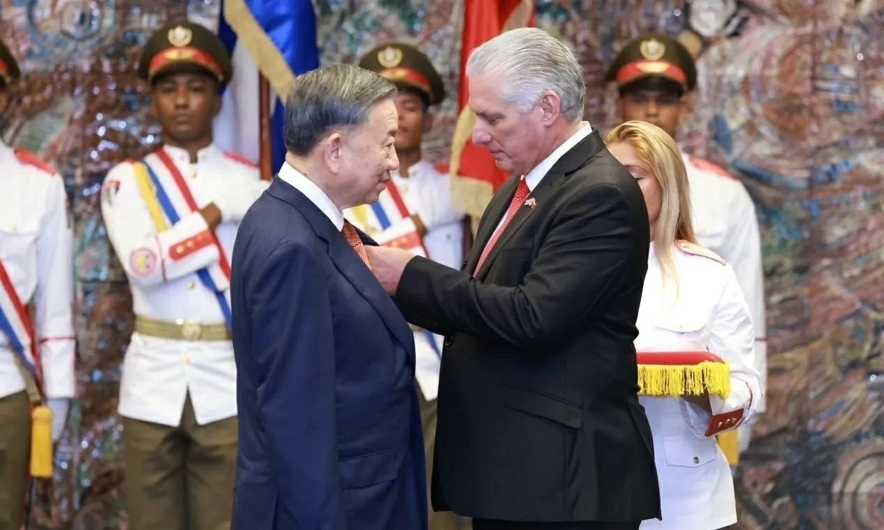 General Secretary To Lam congratulates the 65th anniversary of Vietnam-Cuba diplomatic relations