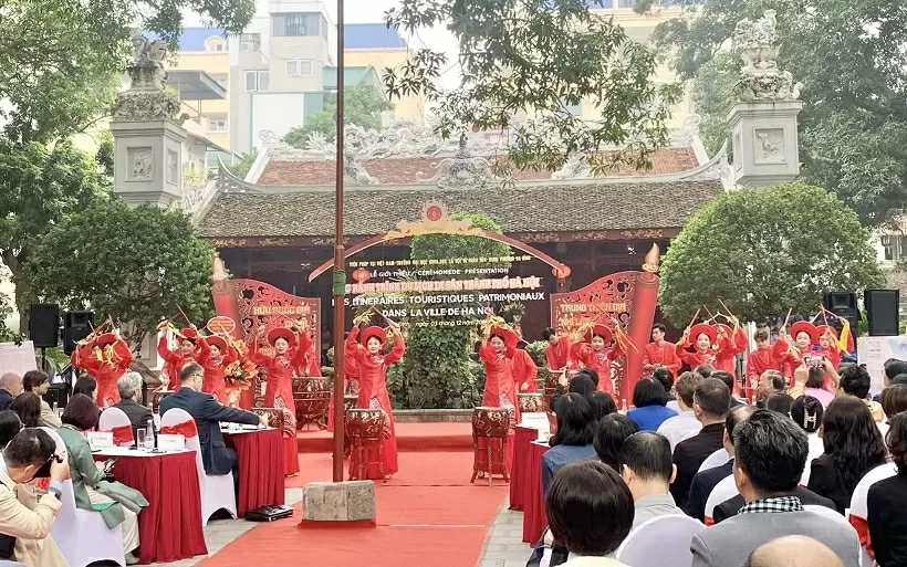 Hanoi introduces four heritage tourism routes with advanced digital platform Hanoi introduces four heritage tourism routes with advanced digital platform