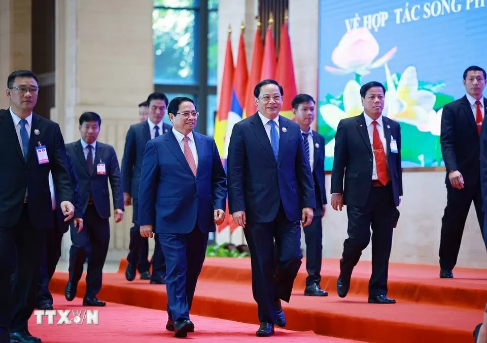 Vietnam, Laos Prime Ministers co-chair the 48th meeting of the Vietnam-Laos Intergovernmental Committee in Vientiane