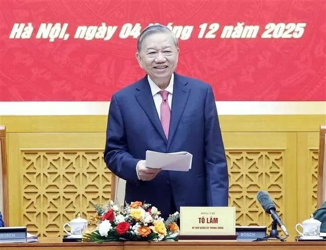 General Secretary To Lam attends Central Public Security Party Committee’s conference