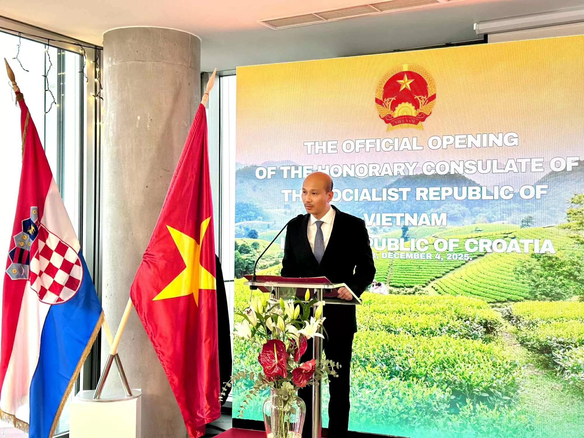 Inauguration of the Honorary Consulate of Vietnam in Croatia