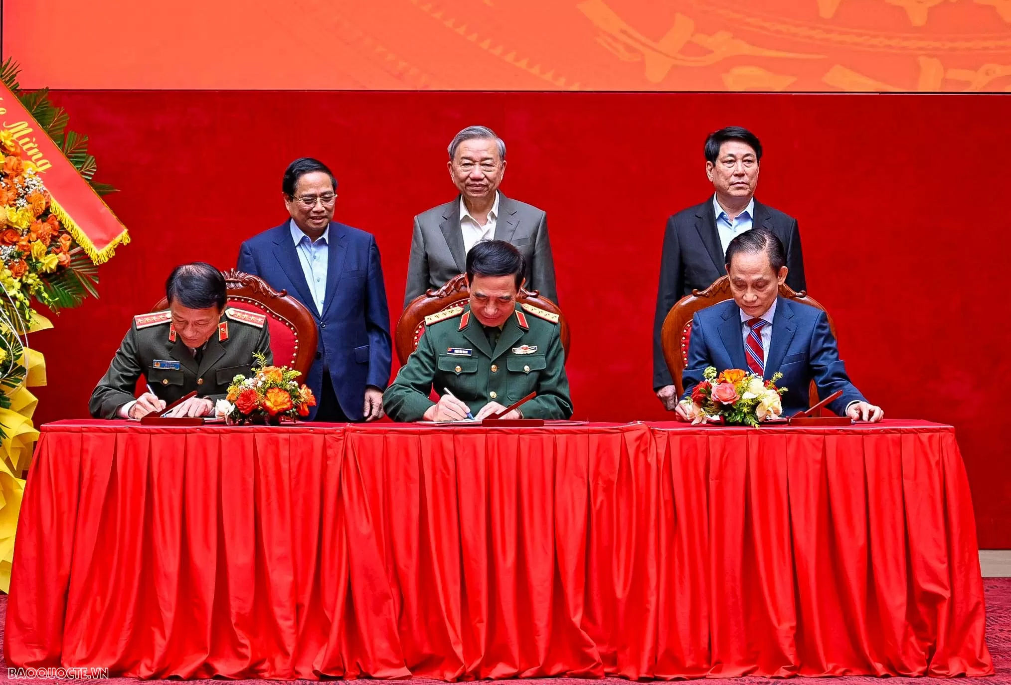 Public security, military, diplomatic forces enhance coordination in new era