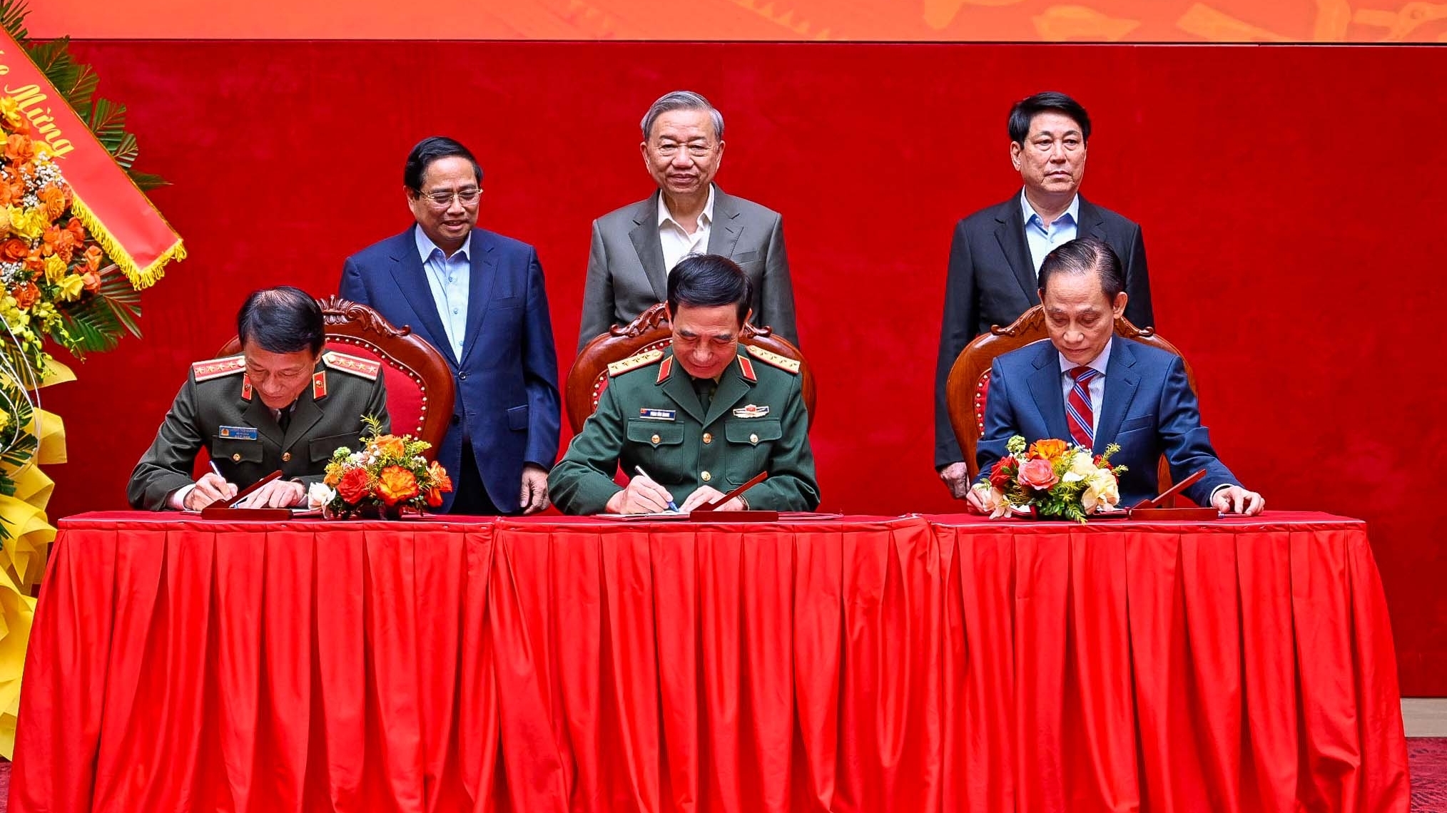 Public Security, Military, Diplomatic forces enhance coordination in new era